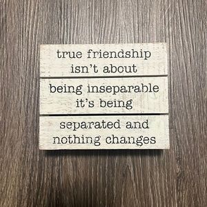 DESIGNS BY KATHY Box Sign - Friendship